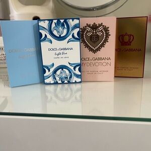 Dolce & Gabbana Mini Fragrance Set - Blue, Pink, Gold, White